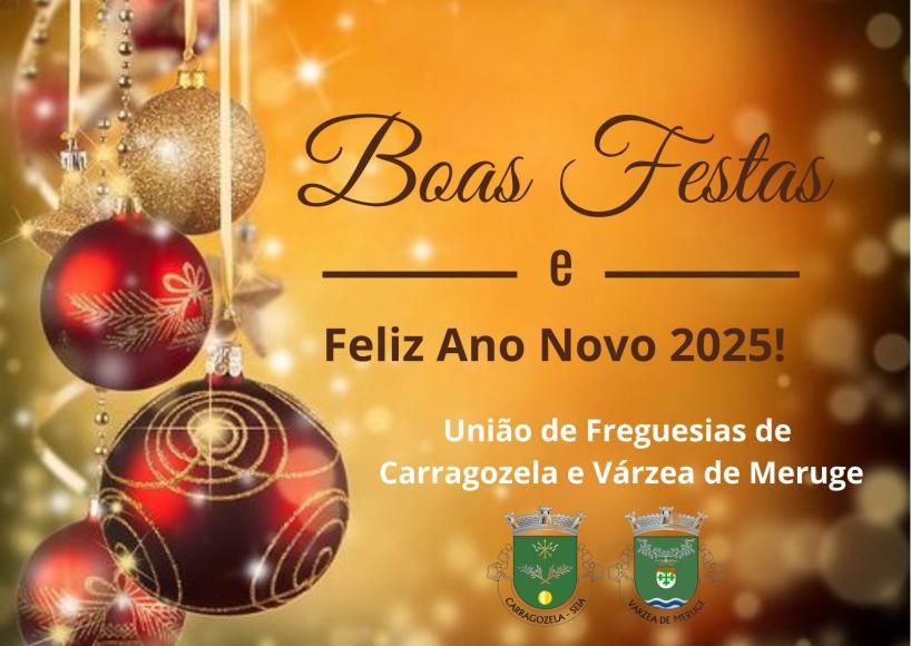 Boas Festas e Feliz Ano Novo de 2025!
