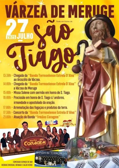 Festas em Honra de São Tiago - Várzea de Meruge