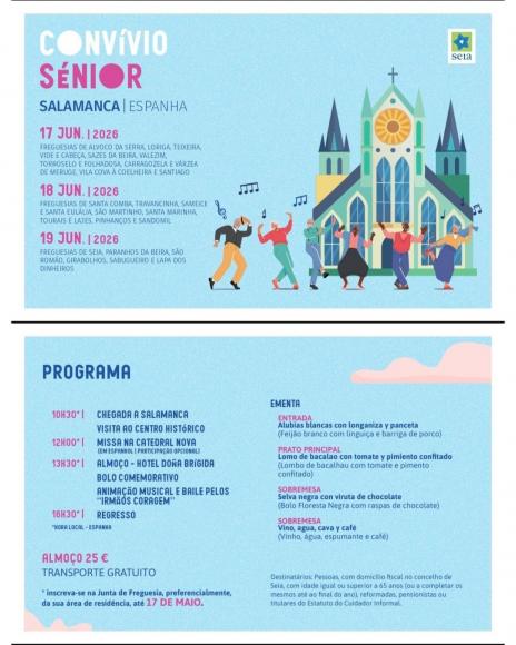 Conv&iacute;vio S&eacute;nior 2026 - SALAMANCA (Espanha)