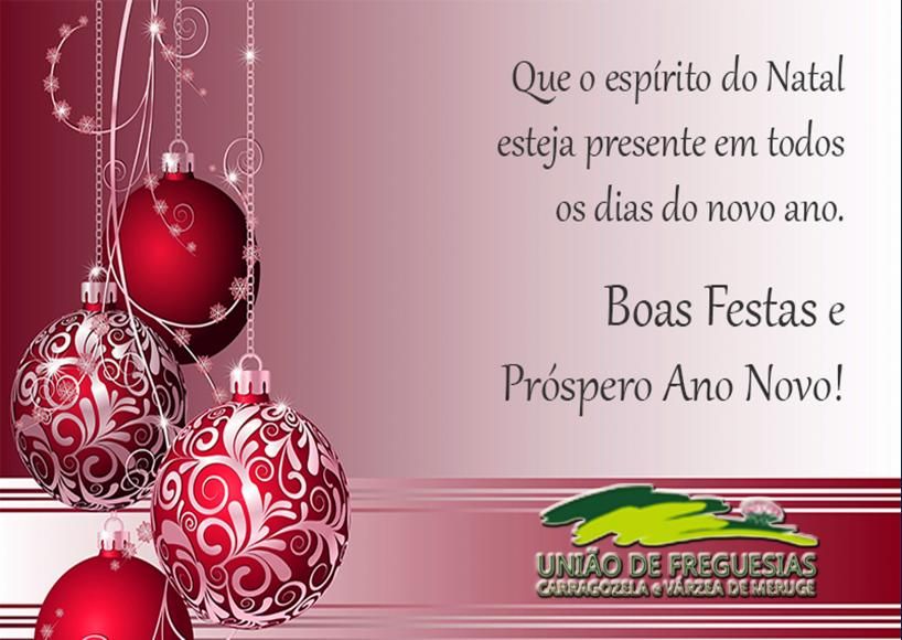 Boas Festas e Próspero Ana Novo 2024