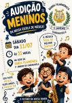 Audi&ccedil;&atilde;o Meninos da Escola de M&uacute;sica da Banda Filarm&oacute;nica 1&ordm; de Janeiro